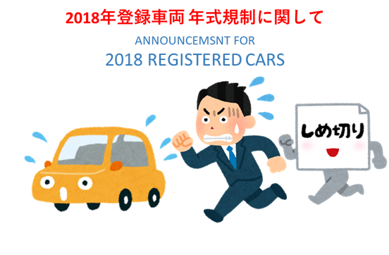 2018 Registered Vehicles’ Export Validity for Kenya