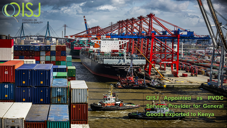 QISJ Appointed as PVOC Service Provider for General Goods Exported to Kenya